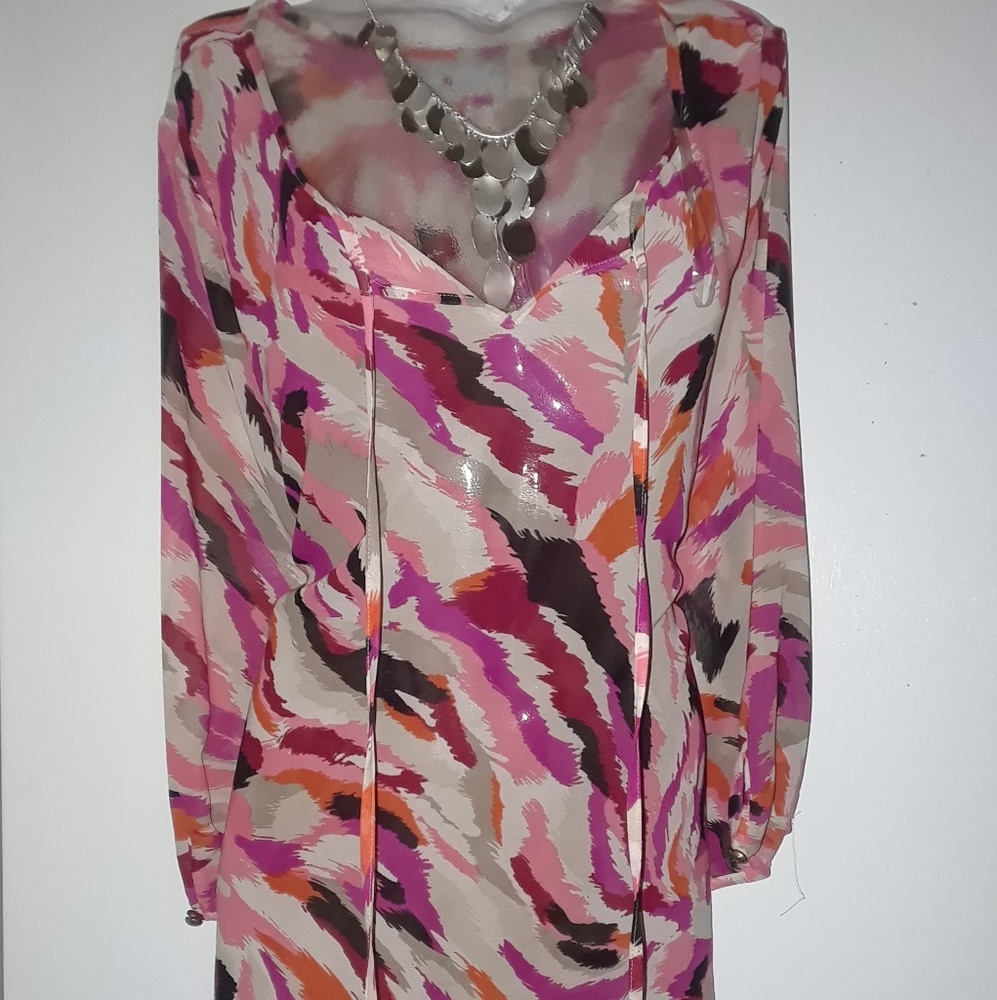 Avenue Studio Multi-Color Plus 22/24 Blouse Top
